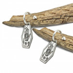 Tarot Cards Earrings Sterling Silver 925